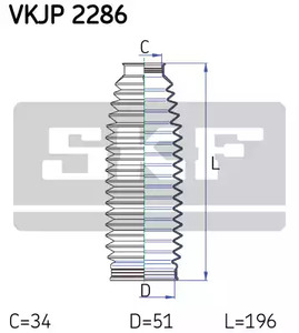 Фото VKJP2286 Комплект пыльника SKF {forloop.counter}}